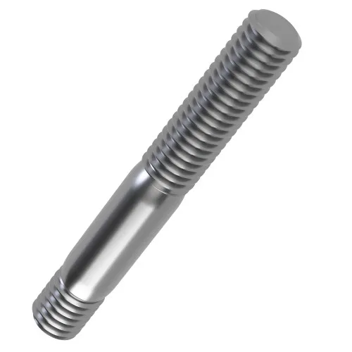 M6 x 70mm Double Ended Threaded Rod with 7.5mm Engagement Length | DIN 939 | A2 Stainless Steel