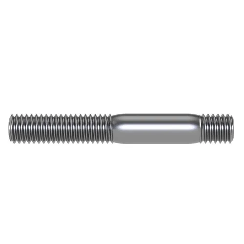M6 x 70mm Double Ended Threaded Rod with 7.5mm Engagement Length | DIN 939 | A2 Stainless Steel