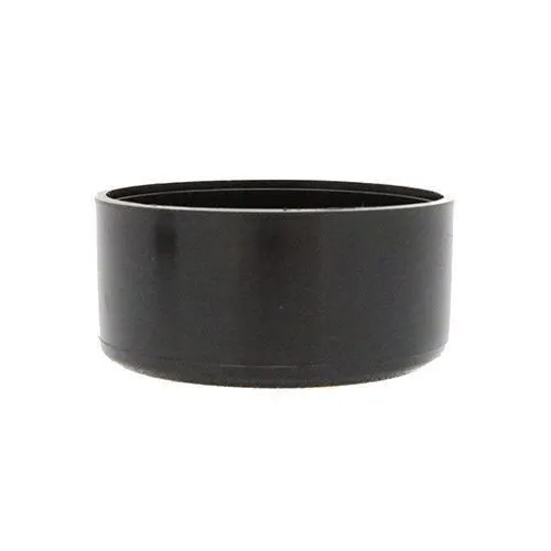 101.6mm x 30.25mm Round Chair Ferrule (Flat) | Black LDPE