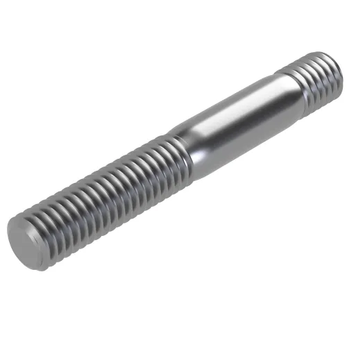 M8 x 65mm Double Ended Threaded Rod with 10mm Engagement Length | DIN 939 | A2 Stainless Steel