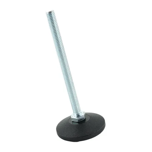 M8 x 100mm Swivel Foot - 48mm Base (400kg Load) | Polyethylene