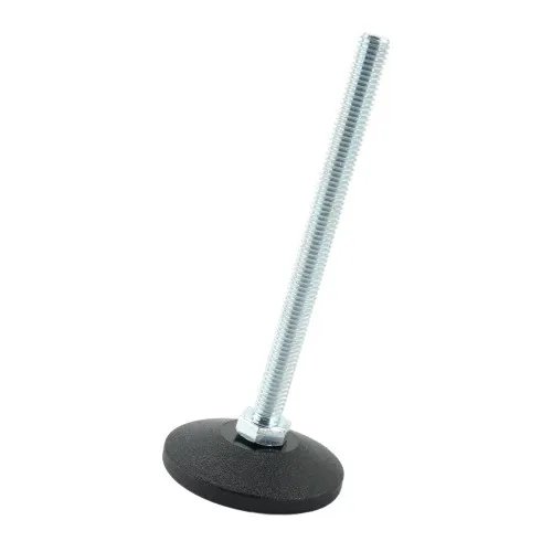 M8 x 100mm Swivel Foot - 48mm Base (400kg Load) | Polyethylene