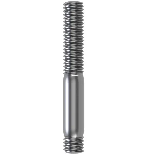 M10 x 45mm Double Ended Threaded Rod with 10mm Engagement Length | DIN 938 | A2 Stainless Steel