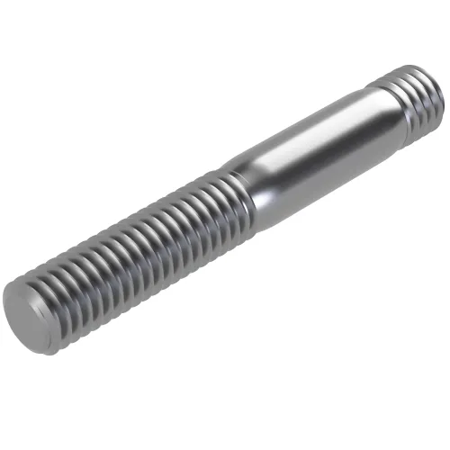 M16 x 100mm Double Ended Threaded Rod with 16mm Engagement Length | DIN 938 | A2 Stainless Steel