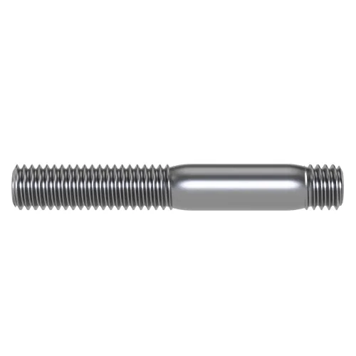 M6 x 45mm Double Ended Threaded Rod with 6mm Engagement Length | DIN 938 | A4 Stainless Steel