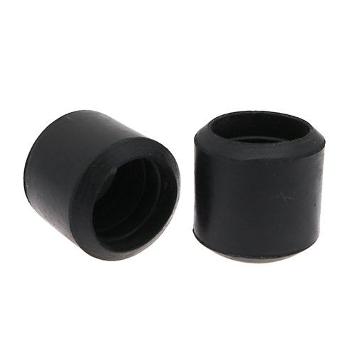 Flat Rubber Walking Stick Ferrule ,22mm Length