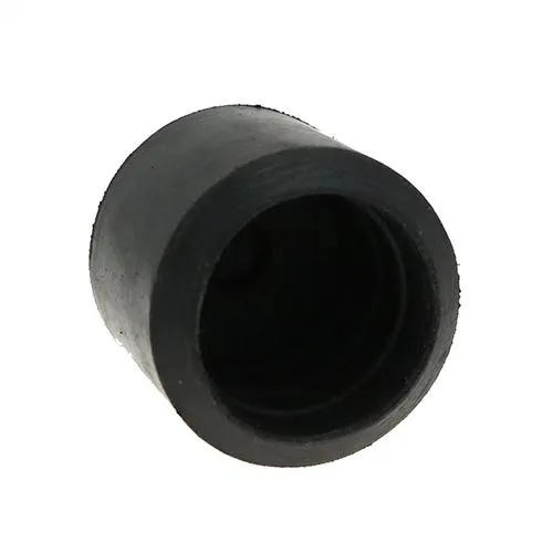 Flat Rubber Walking Stick Ferrule ,25mm Length