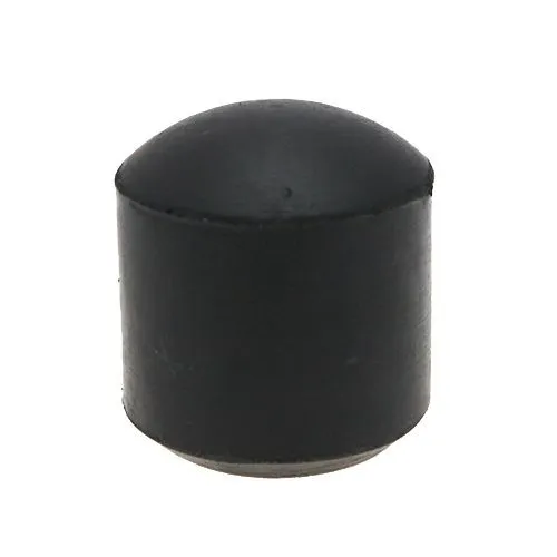 Flat Rubber Walking Stick Ferrule ,25mm Length