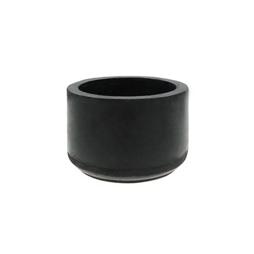 Flat Rubber Walking Stick Ferrule ,27mm Length