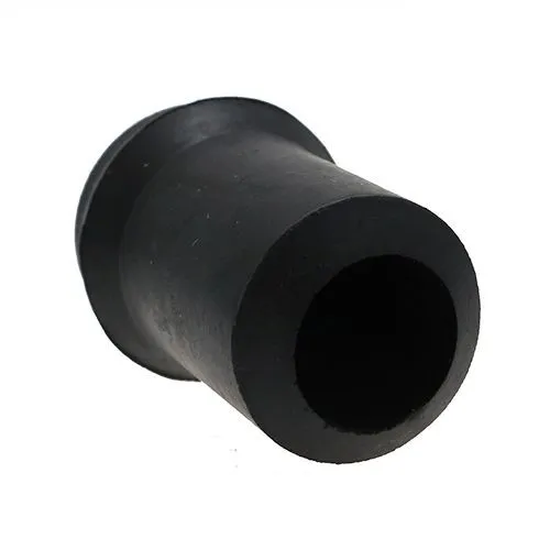 Fluted Rubber Walking Stick Ferrule ,30mm Length
