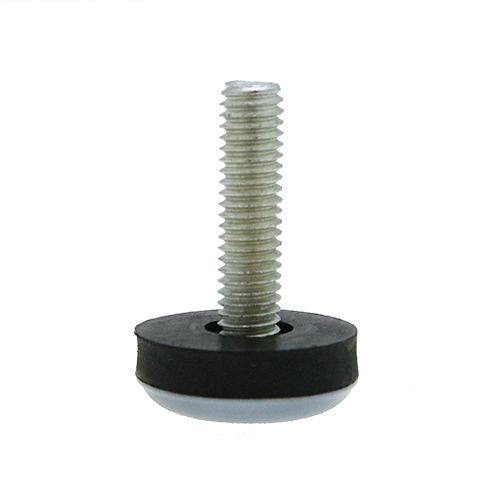 M6 Threaded Teflon Glide - 22mm Base x 25mm Thread | PTFE