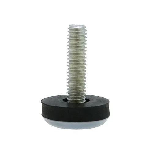 M6 Threaded Teflon Glide - 22mm Base x 25mm Thread | PTFE