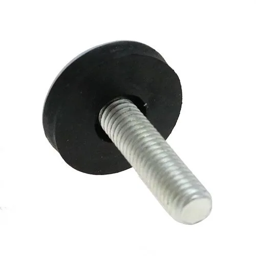 M6 Threaded Teflon Glide - 22mm Base x 25mm Thread | PTFE