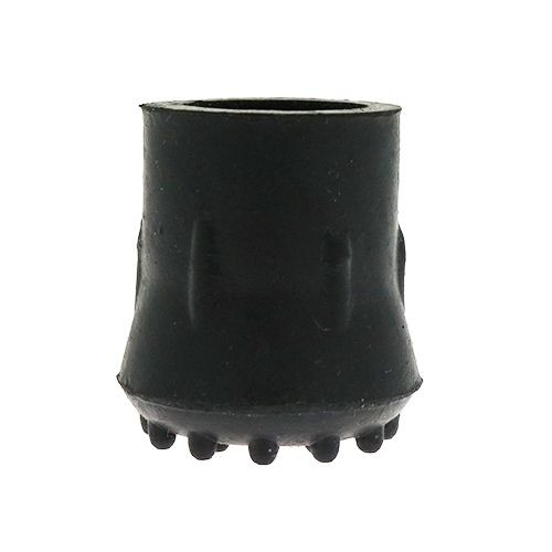 Treaded Rubber Walking Stick Ferrule ,30mm Length