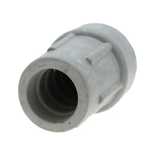 Crutch Feet -  16mm ID,Grey Rubber