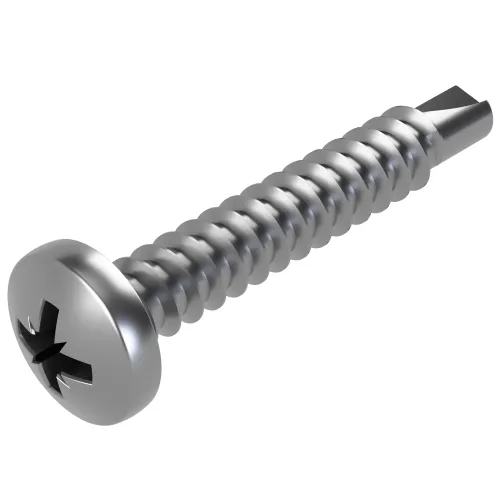 5.5mm x 60mm Pozi Pan Head Self Drilling Screw DIN 7504MZ | A4 Stainless Steel