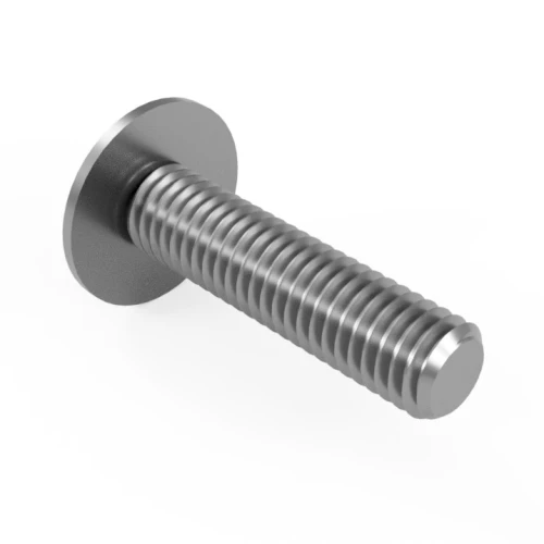 M10 x 22mm Flanged Hex Socket Button Head Screw (ISO 7380-2) | A2 Stainless Steel