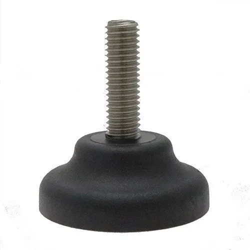 M10 x 50mm Plastic Adjustable Foot - 50mm Standard Base | 600kg Load