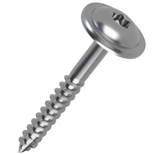 4.0mm x 45mm Wafer Head Timber Screw With Cutting Point - T20 | A2 Stainless Steel
