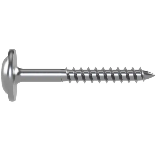 4.5mm x 40mm Wafer Head Timber Screw With Cutting Point - T20 | A2 Stainless Steel