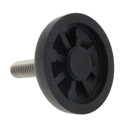 M10 x 50mm Plastic Adjustable Foot - 50mm Standard Base | 600kg Load