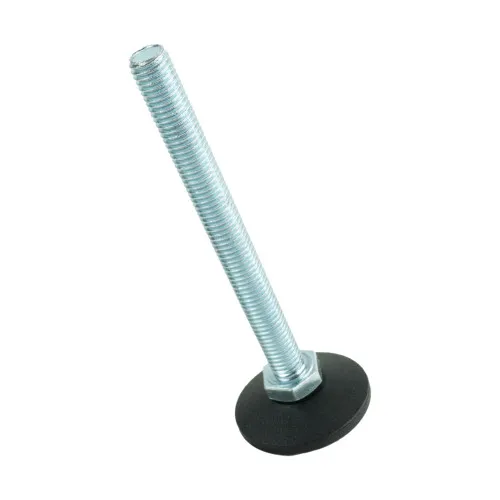 M12 x 120mm Swivel Foot - 48mm Base (650kg Load) | Polyethylene