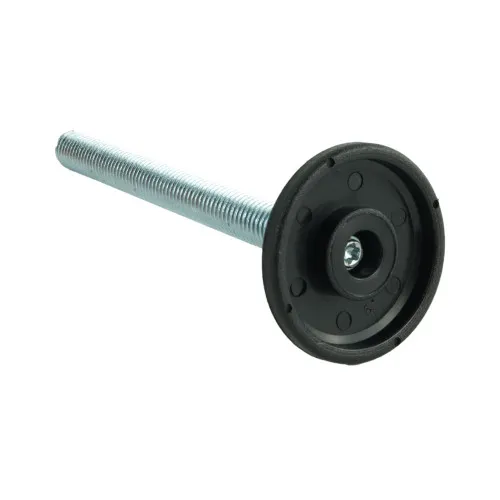 M12 x 120mm Swivel Foot - 48mm Base (650kg Load) | Polyethylene