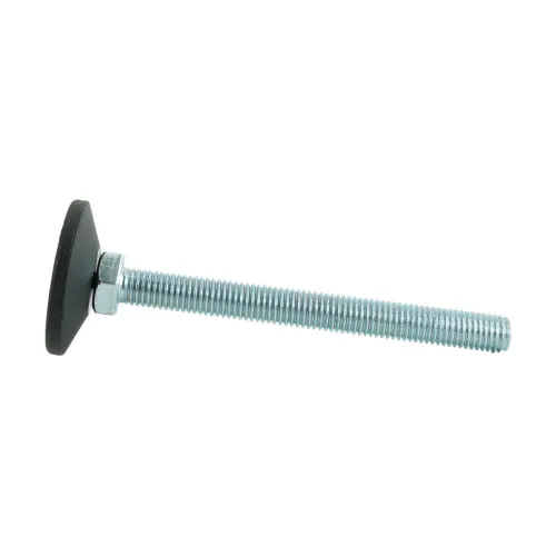 M12 x 120mm Swivel Foot - 48mm Base (650kg Load) | Polyethylene