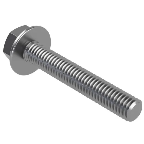 M5 x 12mm Hex (Non Serrated) Flange Bolt (DIN 6921) | Marine Grade A4-70 Stainless Steel