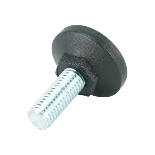 M8 x 19mm Steel Adjustable Foot - 25mm Pozi Base | 250kg Load