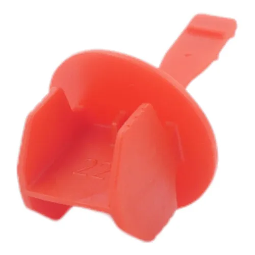 11.2 -14.8mm - Red Recycled LDPE Finned Pull Tab Plugs | Vital Parts - FPTP104