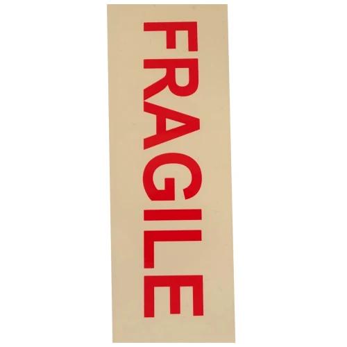 48mm x 66m Fragile Packing Tape, White, Parcel Tape