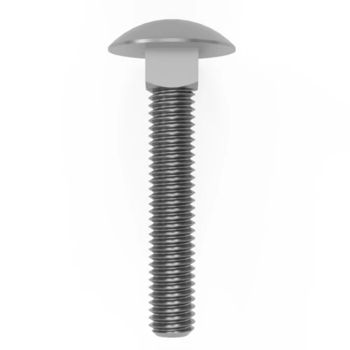 M10 x 130mm Coach Bolt - Full Thread (DIN 603) | Marine Grade A4 Stainless Steel