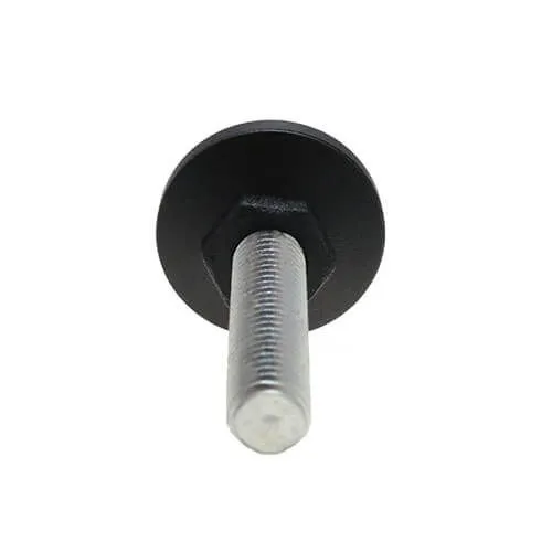 M10 x 63mm Steel Adjustable Foot - 30mm Pozi Base | 300kg Load