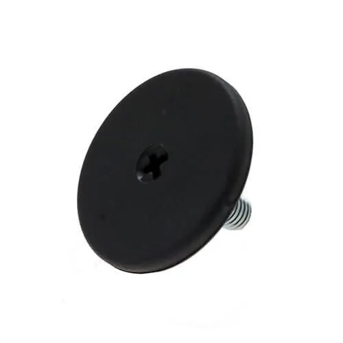 M8 x 22mm Steel Adjustable Foot - 40mm Pozi Base | 250kg Load