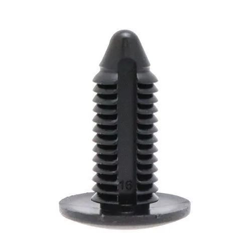 5mm x 12.7mm Fir Tree Clip (1.7mm-8mm Panel Thickness) Black | Nylon