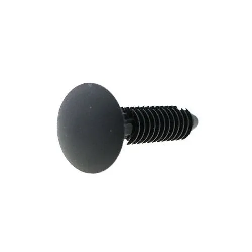 6.4mm x 35.1mm Fir Tree Clip (10.7mm-28.8mm Panel Thickness) Black | Nylon