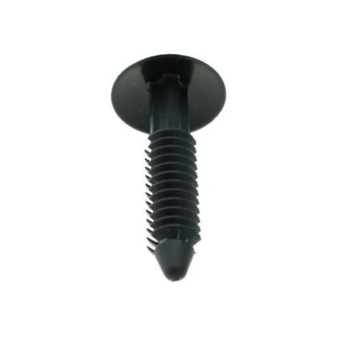 6.4mm x 35.1mm Fir Tree Clip (10.7mm-28.8mm Panel Thickness) Black | Nylon