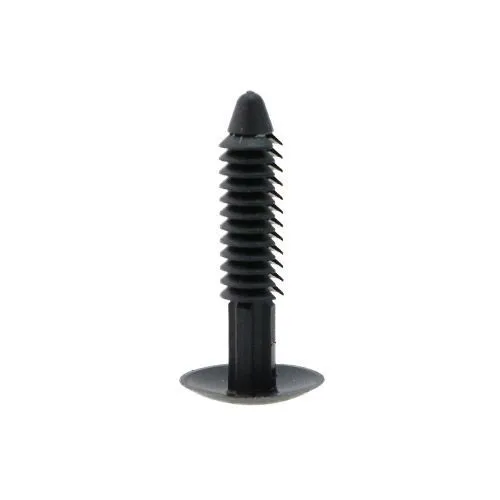 6.4mm x 35.1mm Fir Tree Clip (10.7mm-28.8mm Panel Thickness) Black | Nylon
