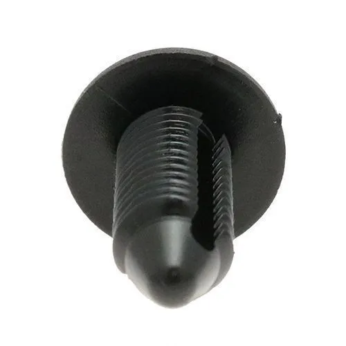 8mm x 16.8mm Fir Tree Clip (3.3mm-12.7mm Panel Thickness) Black | Nylon