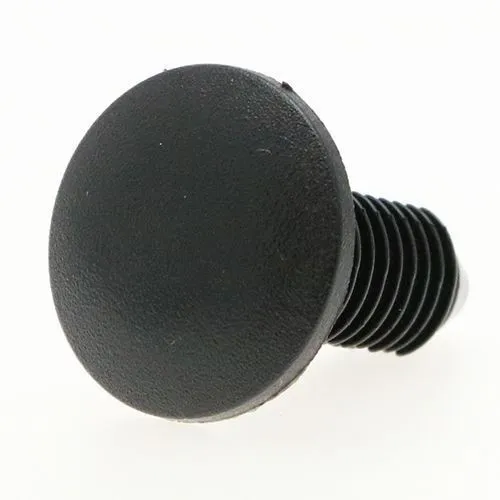 10mm x 28.2mm Fir Tree Clip (1.5mm-20mm Panel Thickness) Black | Nylon