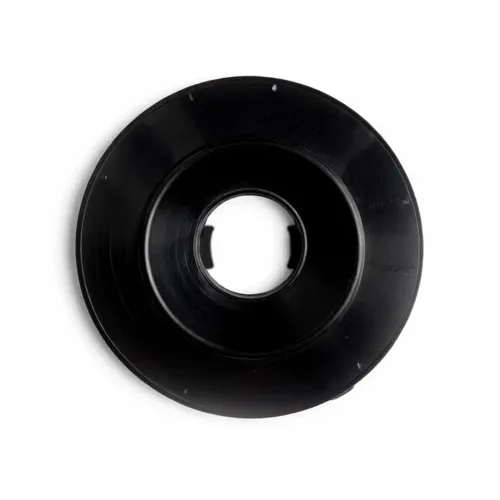 M3 Finishing Washer (14mm OD x 3.2mm ID) Cupped Rounded | Black Nylon