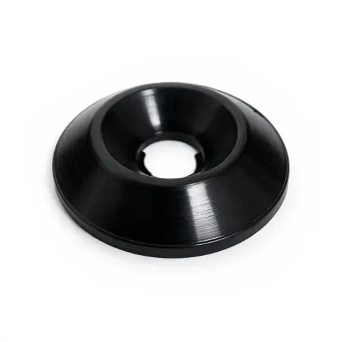 M4 Finishing Washer (16mm OD x 4.3mm ID) Cupped Rounded | Black Nylon