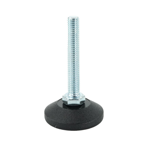M8 x 50mm Swivel Foot - 38mm Base (400kg Load) | Polyethylene