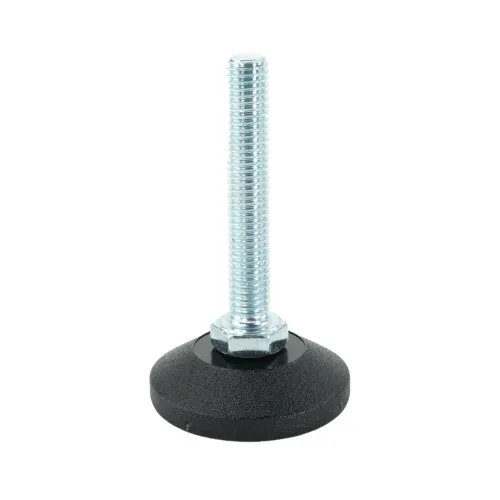 M8 x 50mm Swivel Foot - 38mm Base (400kg Load) | Polyethylene