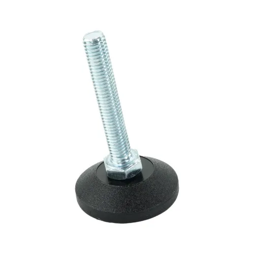 M8 x 50mm Swivel Foot - 38mm Base (400kg Load) | Polyethylene