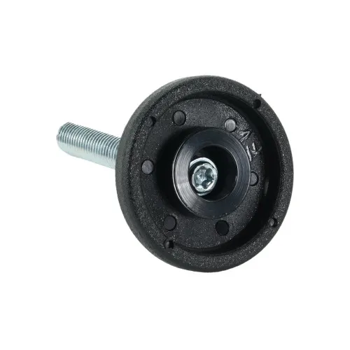 M8 x 50mm Swivel Foot - 38mm Base (400kg Load) | Polyethylene