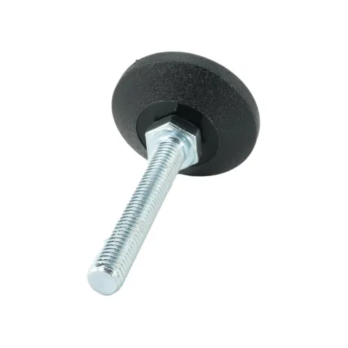 M8 x 50mm Swivel Foot - 38mm Base (400kg Load) | Polyethylene