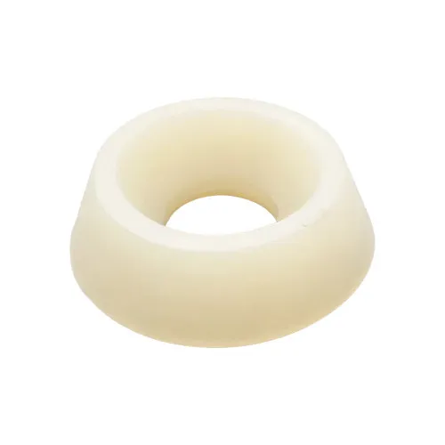 M6 Finishing Washer (16mm OD x 6.4mm ID) Countersunk Tapered | Natural Nylon