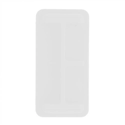 41mm x 21mm Rectangular Unistrut End Caps, White, LDPE